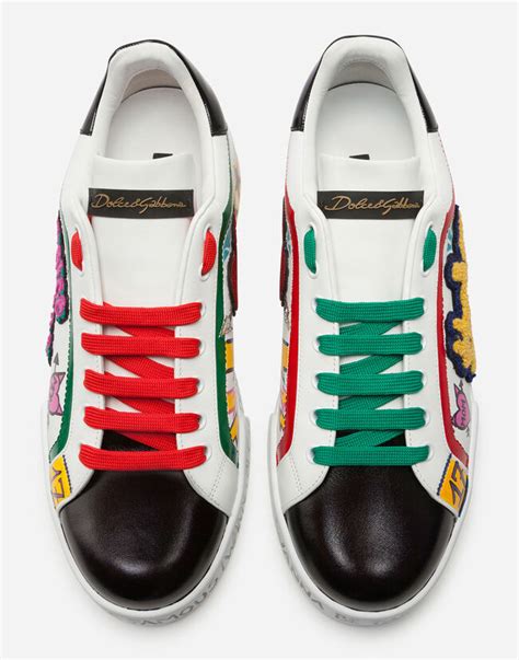 dolce and gabbana colorful shoes